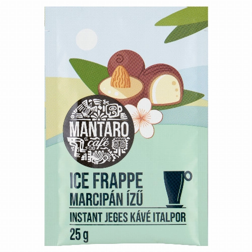Mantaro Ice Frappe marcipán ízű instant jeges kávé italpor 25 g